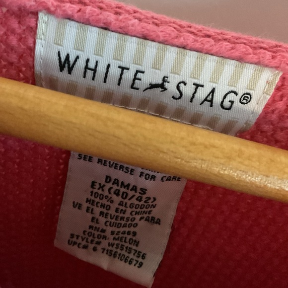 White Stag - Pullover Knit Sweater - Pink - Ladies Size XL (16-18) - Picture 3 of 12